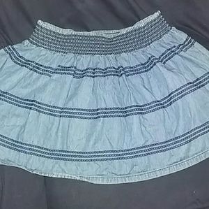 Girls XL, Arizona, jean skirt.